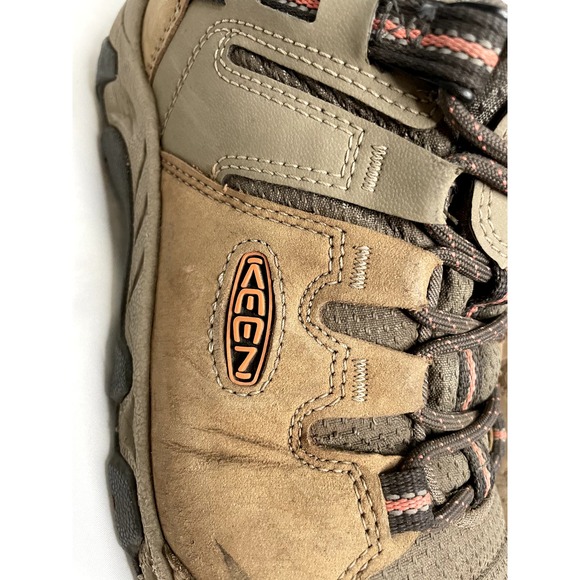 Keen Womens Hiking Boots Size 9.5 Brown and Black Mid Steens Outdoor Walking - Picture 3 of 11